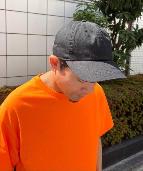 newhattan(ニューハッタン)の「【newhattan】Washed Baseball Cap(キャップ・メンズ・ブラック/オフホワイト/チャコールグレー/ベージュ・フリー)」の13枚目の写真