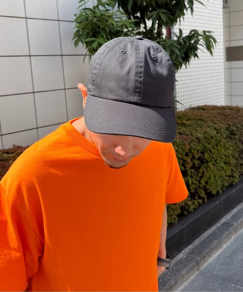 newhattan(ニューハッタン)の「【newhattan】Washed Baseball Cap(キャップ・メンズ・ブラック/オフホワイト/チャコールグレー/ベージュ・フリー)」の14枚目の写真