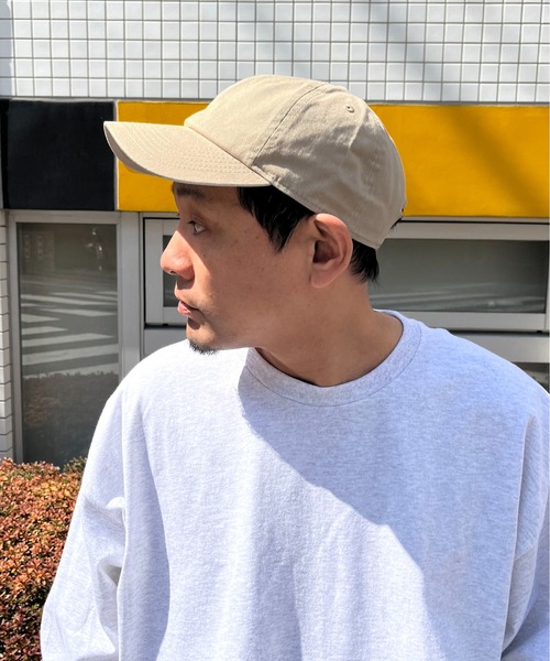newhattan(ニューハッタン)の「【newhattan】Washed Baseball Cap(キャップ・メンズ・ブラック/オフホワイト/チャコールグレー/ベージュ・フリー)」の7枚目の写真