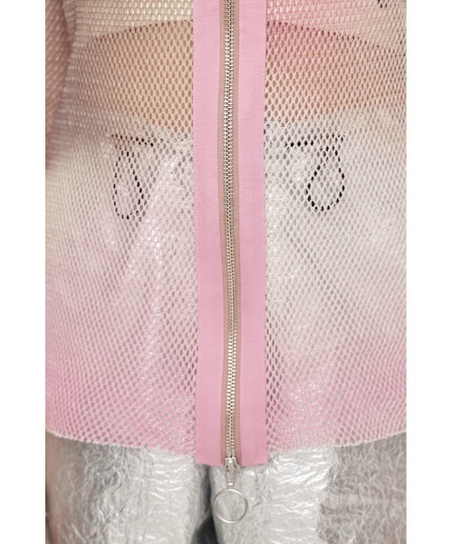 SLY(スライ)の「GRADATION MESH TOPS グラデーション メッシュ トップス(Tシャツ/カットソー・レディース・ブラック系その他2/ピンク系その他・FREE)」の16枚目の写真