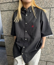 BEVERLY HILLS POLO CLUB / コットンリネンB/D SSシャツ / 4222-4140