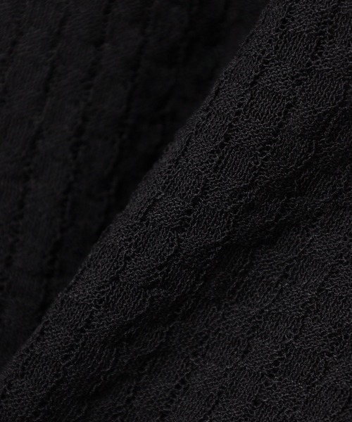 Honeys(ハニーズ)の「シアーVネックカーディガン(カーディガン/ボレロ・レディース・ベージュ/ブラック/グリーン/ホワイト・LL/L/M/S)」の22枚目の写真