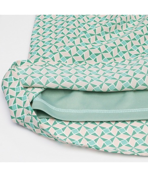 TOKYO SHIRTS（トウキョウシャツ）の「ボウタイ付き 八分袖ブラウス（シャツ/ブラウス・レディース・ライム/サックスブルー・LL/L/M）」の4枚目の写真