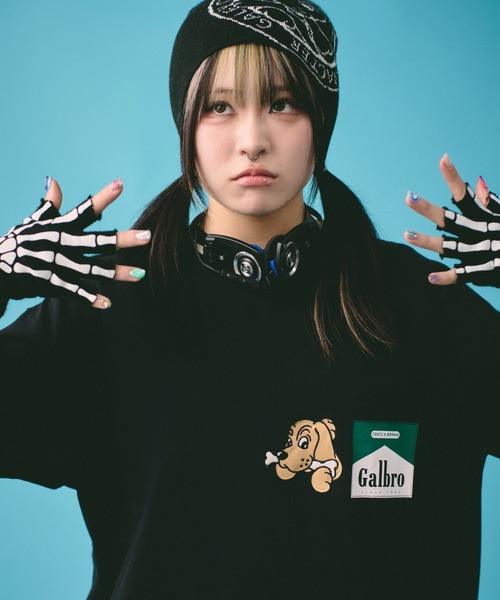 GALFY(ガルフィー)の「GALFY-ガルブロ Tee(Tシャツ/カットソー・メンズ・ホワイト/ブラック・L/XL)」の2枚目の写真