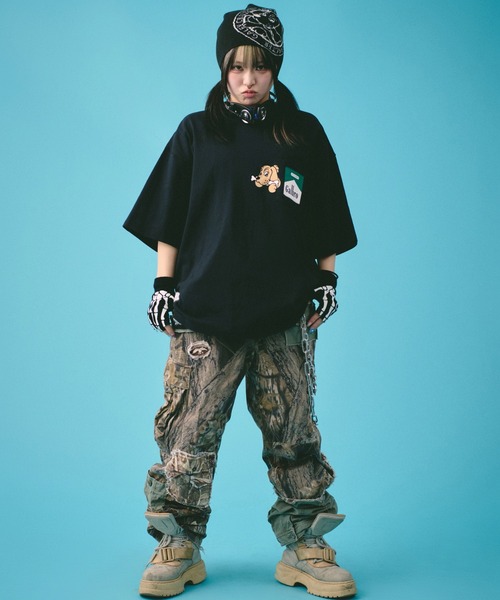 GALFY(ガルフィー)の「GALFY-ガルブロ Tee(Tシャツ/カットソー・メンズ・ホワイト/ブラック・L/XL)」の5枚目の写真