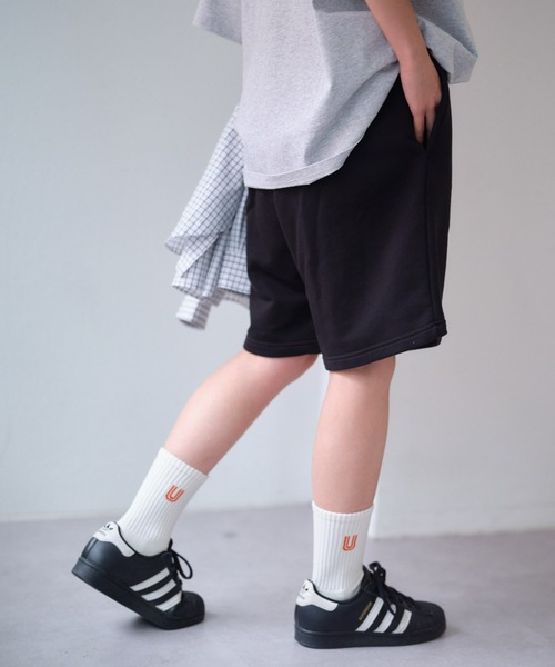 CIAOPANIC TYPY（チャオパニックティピー）の「【WEB限定】【ジャックパーセル別注】スウェットハーフパンツ（スウェットパンツ・メンズ・ホワイト/グレー/ブラック・LARGE/MEDIUM）」の19枚目の写真