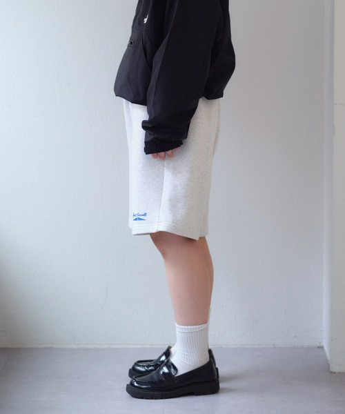 CIAOPANIC TYPY（チャオパニックティピー）の「【WEB限定】【ジャックパーセル別注】スウェットハーフパンツ（スウェットパンツ・メンズ・ホワイト/グレー/ブラック・LARGE/MEDIUM）」の15枚目の写真