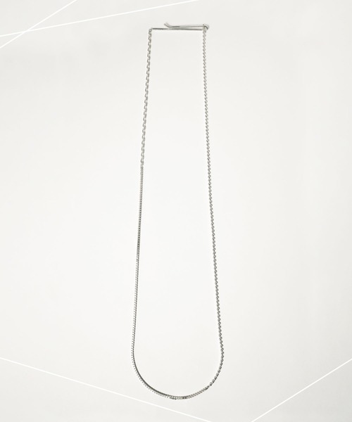 e.m.(イーエム)の「SILVER925 ミックスロングネックレスB/レディース/メンズ 24ss(ネックレス・レディース・シルバー・FREE)」の7枚目の写真