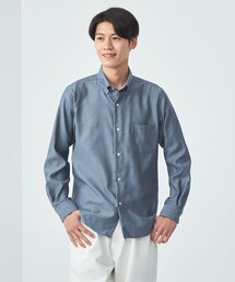 green label relaxing（グリーンレーベルリラクシング）の「エブリット オックスフォード ムジ スナップ ボタンダウン ドレスシャツ -イージーアイロン-（シャツ/ブラウス・メンズ）」