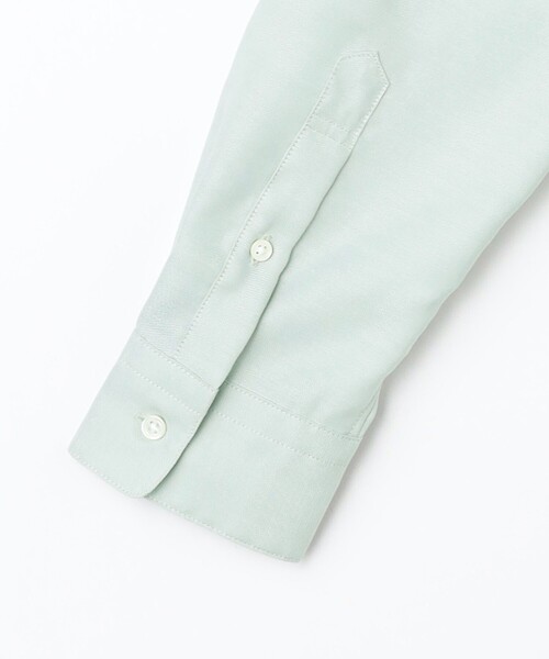 green label relaxing(グリーンレーベルリラクシング)の「エブリット オックスフォード ムジ スナップ ボタンダウン ドレスシャツ -イージーアイロン-(シャツ/ブラウス・メンズ・ホワイト/ライム/コバルトブルー・XL/L/M/S)」の14枚目の写真
