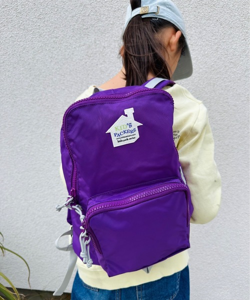 FREDRIK PACKERS(フレドリックパッカーズ)の「FREDRIK PACKERS / KID'S PACKERS(キッズ・パッカーズ) SNUG PACK KIDS(バックパック/リュック・キッズ・レッド/ピンク/パープル/イエロー/ネイビー/ブルー・ONESIZE)」の3枚目の写真