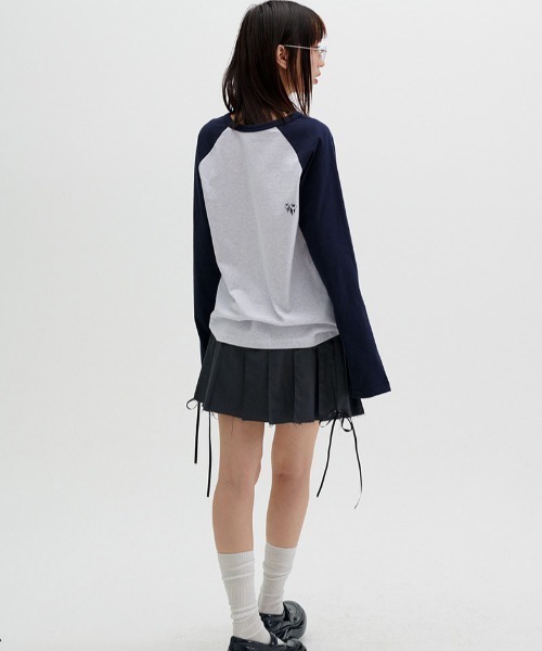 A'GEM/9 × .kom 『runningHIGH/ランニングハイ』 TOOTH RAGLAN