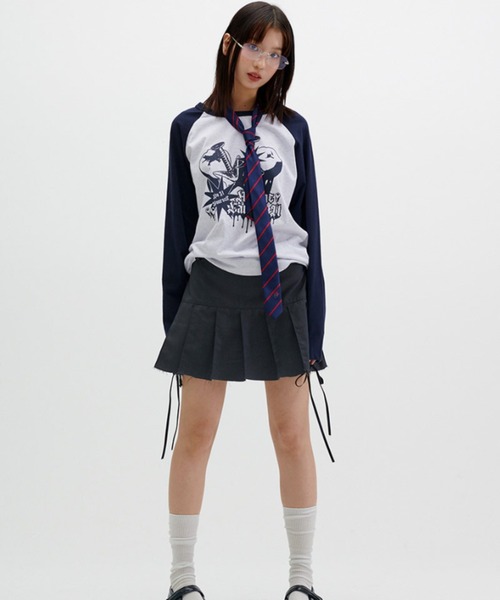 A'GEM/9 × .kom 『runningHIGH/ランニングハイ』 TOOTH RAGLAN