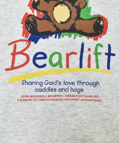 USA製 90's BEAR オールドサーフブランド Sステッチ 古着Tシャツ