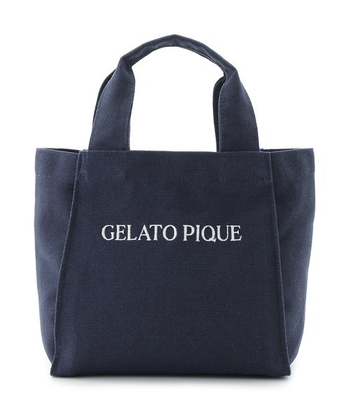 gelato pique（ジェラートピケ）の「ランチトート（トートバッグ・レディース・ピンク/ネイビー・FREE）」の14枚目の写真