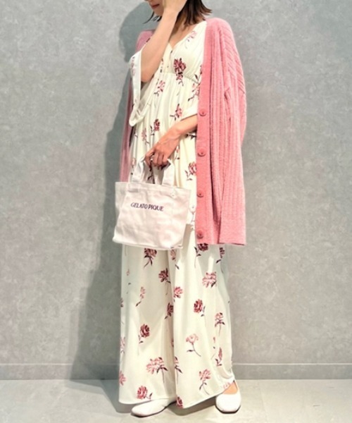 gelato pique（ジェラートピケ）の「ランチトート（トートバッグ・レディース・ピンク/ネイビー・FREE）」の20枚目の写真