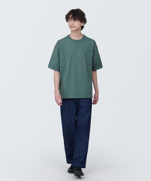 新品 定価7,980円 MUJI 無印良品 カシミヤ クルーネック 半袖 ニット 新品 定価7,980円 MUJI 無印良品 カシミヤ クルーネック 半袖