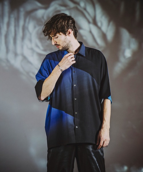 pamm 長袖シャツ グラデーションデザイン pamm 長袖シャツ グラデーションデザイン - メルカリ