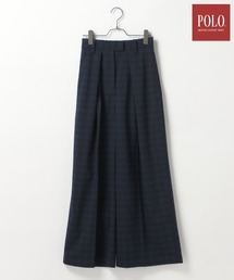 Heather | 【POLO BCS(ポロ・ビーシーエス)】チェックワイドパンツ 108299(スラックス)