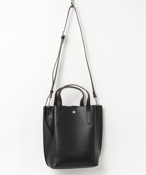 Legato Largo（レガートラルゴ）の「Legato Largo / かるいかばん　縦型２ＷＡＹトート / LG-P0117（トートバッグ・レディース・ブラック/アイボリー/オリーブ/ライトブルー/ベージュ/ラベンダー/イエロー/キャメル/ベージュ系その他・ONESIZE）」の16枚目の写真