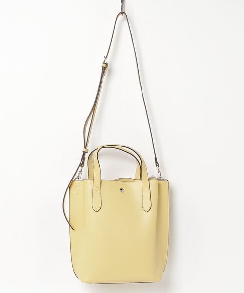 Legato Largo（レガートラルゴ）の「Legato Largo / かるいかばん　縦型２ＷＡＹトート / LG-P0117（トートバッグ・レディース・ブラック/アイボリー/オリーブ/ライトブルー/ベージュ/ラベンダー/イエロー/キャメル/ベージュ系その他・ONESIZE）」の18枚目の写真