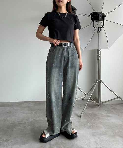 ラインストーンデニム【ZOZOTOWN限定アイテム】（デニムパンツ