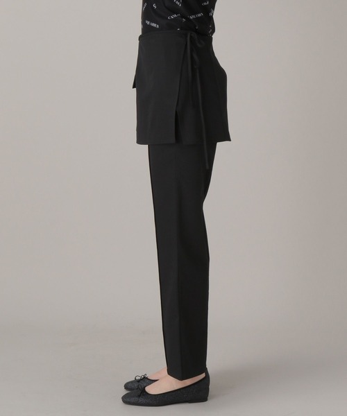 FOREVER 21（フォーエバー トゥエンティーワン）の「【2024SS】ラップスカート付きフレアパンツ（その他パンツ・レディース・グレー/ブラック/ベージュ・SMALL/MEDIUM）」の16枚目の写真