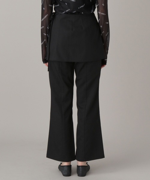 FOREVER 21（フォーエバー トゥエンティーワン）の「【2024SS】ラップスカート付きフレアパンツ（その他パンツ・レディース・グレー/ブラック/ベージュ・SMALL/MEDIUM）」の17枚目の写真