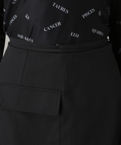 FOREVER 21（フォーエバー トゥエンティーワン）の「【2024SS】ラップスカート付きフレアパンツ（その他パンツ・レディース・グレー/ブラック/ベージュ・SMALL/MEDIUM）」の18枚目の写真