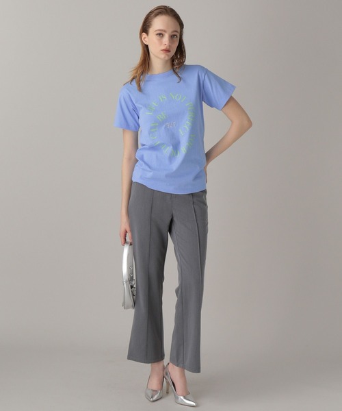 FOREVER 21（フォーエバー トゥエンティーワン）の「【2024SS】ラップスカート付きフレアパンツ（その他パンツ・レディース・グレー/ブラック/ベージュ・SMALL/MEDIUM）」の7枚目の写真