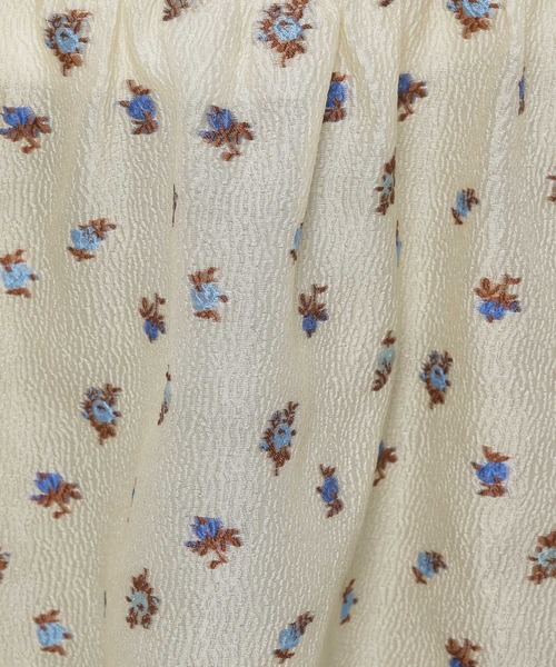 niko and...(ニコアンド)の「ジャガードペプラムキャミソール(キャミソール・レディース・ブラック/アイボリー・FREE)」の17枚目の写真