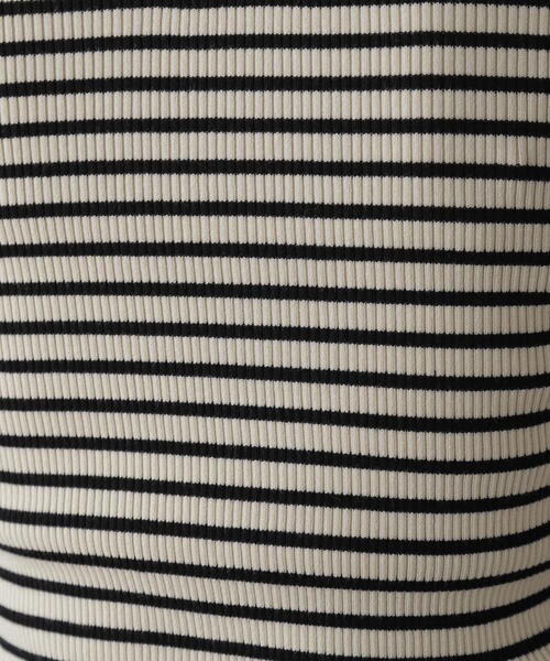 FREE'S MART（フリーズマート）の「◆［洗える］マシンウォッシャブル前後2WAY5分袖リブニット（ニット/セーター・レディース・イエロー/ホワイト/ピンク/ホワイト系その他/ブラック・FREE）」の17枚目の写真