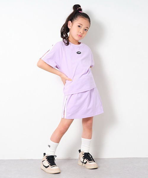 【パープル】グラデーション・シャークコスチューム AMBIDEX Store △〇Garment dye SUMO Tシャツ(F サックス): l