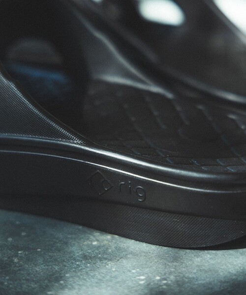 rig（リグ）の「rig / 別注 FLIP FLOP（サンダル・メンズ・ブラック・M/L/XL）」の5枚目の写真