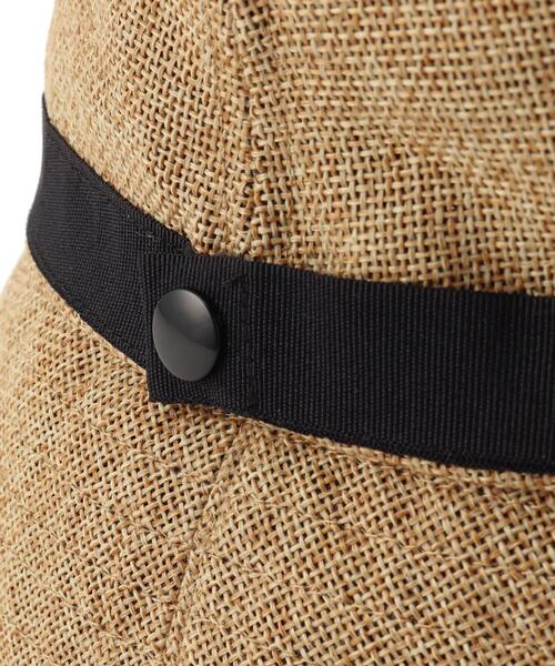 SHOO・LA・RUE（シューラルー）の「◆【親子リンク】日よけ付きHAT（ハット・キッズ・ベージュ/ブラック・99）」の14枚目の写真