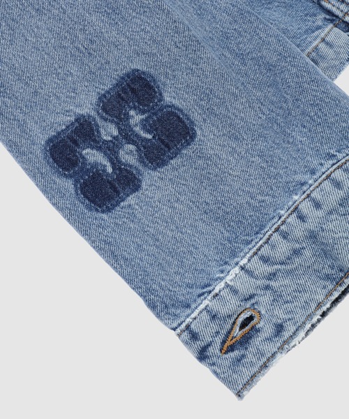 セール】Patch Denim Jacket（デニムジャケット）｜GANNI