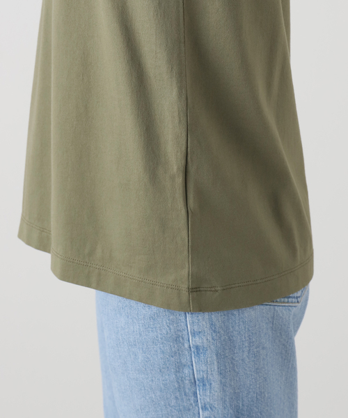 新品ドゥーズィエムクラス　Mme.CREW Tシャツ　カットソー　半袖　カーキ セール】Mme.CREW Tシャツ（Tシャツ/カットソー）｜Deuxieme