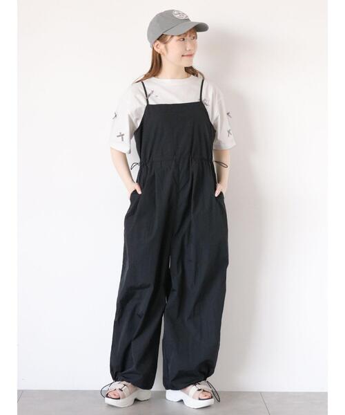 ehka sopo(エヘカソポ)の「リボンTシャツ(Tシャツ/カットソー・レディース・サックスブルー/ブラック/オフホワイト・F)」の20枚目の写真