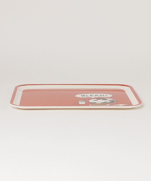 ガラクタ貿易(ガラクタボウエキ)の「029 PEANUTS MELAMINE TRAY / ピーナッツ メラミン トレイ (M)(その他雑貨・メンズ・ブルー/レッド・FREE)」の4枚目の写真