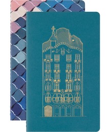 MOLESKINE（モレスキン）の「アントニ・ガウディ カサ・バトリョ カイエジャーナル 無地 ラージサイズ ２冊セット（手帳/メモ帳・メンズ）」