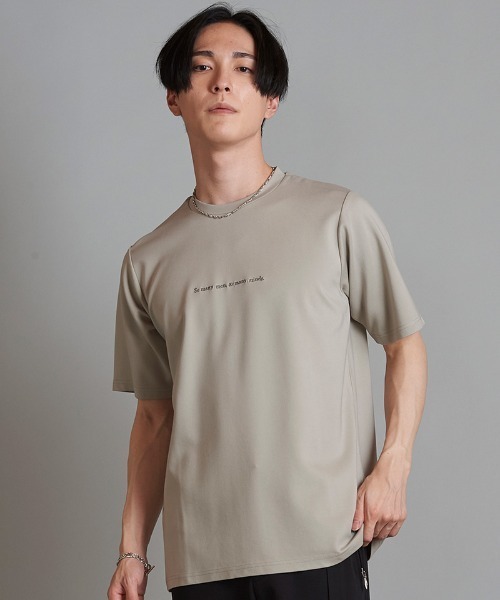 mt9141-ｴﾝﾌﾞﾛｲﾀﾞﾘｰﾒｯｾｰｼﾞC-N-T Tシャツ（Tシャツ/カットソー）｜NO ID.（ノーアイディ）
