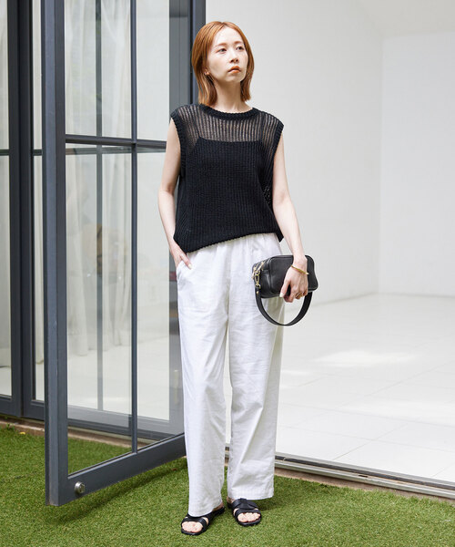 MARCO BIANCHINI(マルコビアンチーニ)の「MARCO BIANCHINI/マルコ・ビアンキーニ SLOBE別注 ショルダーバッグ 24019(ショルダーバッグ・レディース・アイボリー/ブラック/ブラウン・FREE)」の14枚目の写真