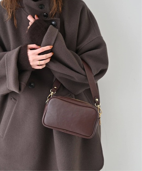 MARCO BIANCHINI(マルコビアンチーニ)の「MARCO BIANCHINI/マルコ・ビアンキーニ SLOBE別注 ショルダーバッグ 24019(ショルダーバッグ・レディース・アイボリー/ブラック/ブラウン・FREE)」の20枚目の写真