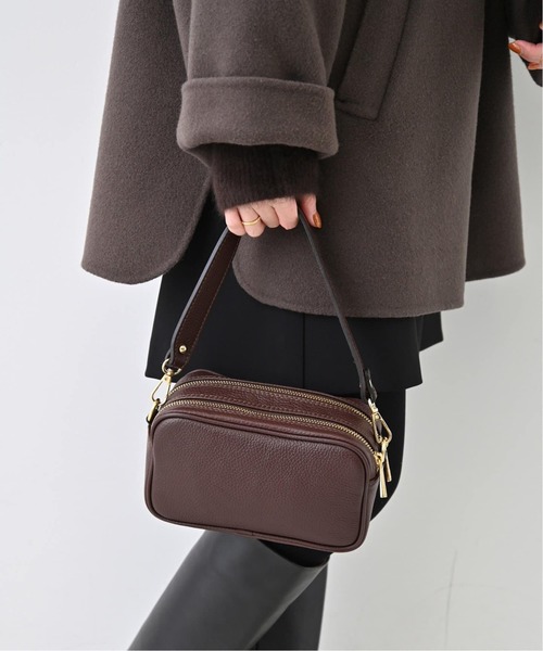 MARCO BIANCHINI(マルコビアンチーニ)の「MARCO BIANCHINI/マルコ・ビアンキーニ SLOBE別注 ショルダーバッグ 24019(ショルダーバッグ・レディース・アイボリー/ブラック/ブラウン・FREE)」の21枚目の写真