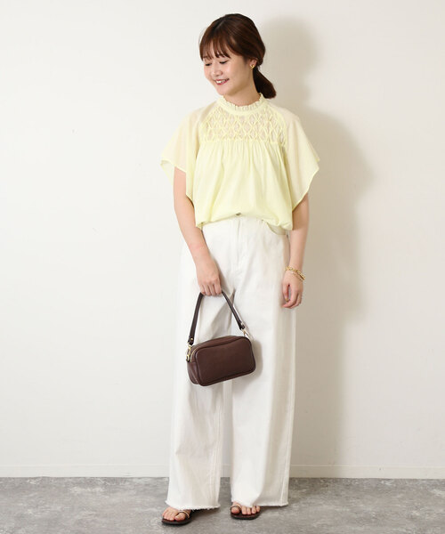 SLOBE IENA別注　マルコビアンキー二　ブラウンレザーショルダーバッグ マルコビアンキーニ SLOBE IENA 別注 2WAY ショルダーバッグ