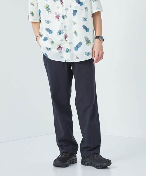 green label relaxing（グリーンレーベルリラクシング）の「サークルストレッチ イージーパンツ -ストレッチ-（その他パンツ・メンズ・ネイビー/ダークグレー/ブラック・M/XL/S/L）」の4枚目の写真