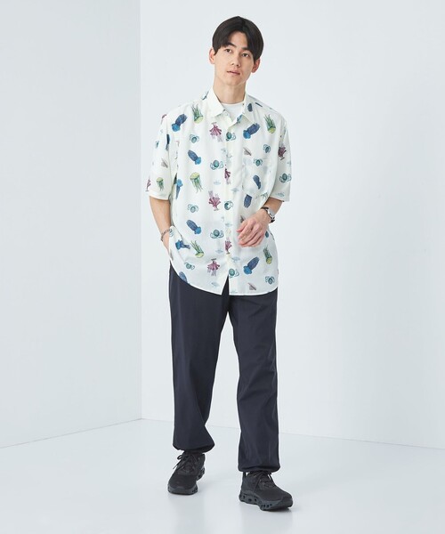 green label relaxing（グリーンレーベルリラクシング）の「サークルストレッチ イージーパンツ -ストレッチ-（その他パンツ・メンズ・ネイビー/ダークグレー/ブラック・M/XL/S/L）」の5枚目の写真