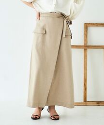 le.coeur blanc | ラップライクフレアスカート(スカート)