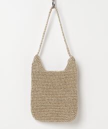 【Swaraj/スワラージ】MACRAME METALIC BAG(手編み)ワンハンドル