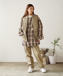 Dickies(fBbL[Y)Dickies/fBbL[Y TE242MODEL DIAMOND QUILTED NYLON VEST LeBOxXg(xXg)
